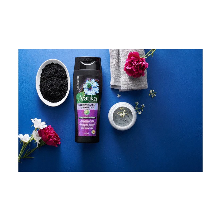Szampon z czarnuszką Vatika 400ml Dabur (Black seed shampoo)