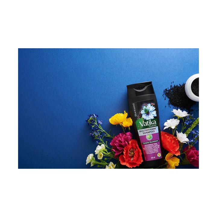Szampon z czarnuszką Vatika 400ml Dabur (Black seed shampoo)