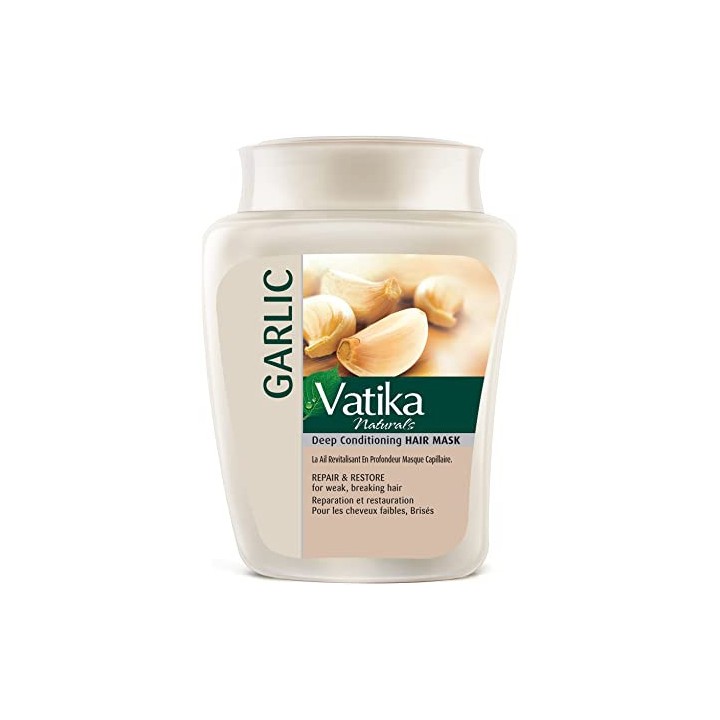 Maska do włosów Czosnek Vatika 1kg Dabur włosy słabe i zniszczone