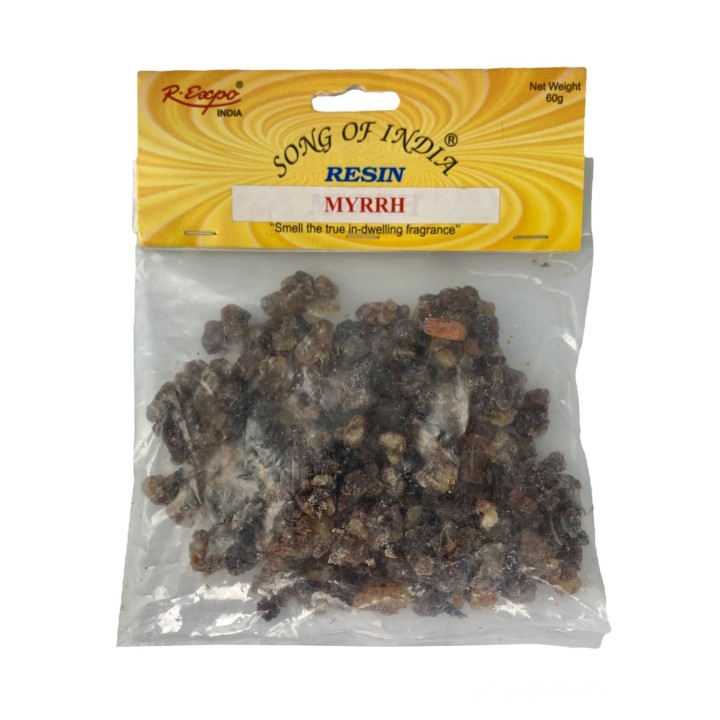 Żywica Myrrh (Mirra) Kadzidło żywiczne 60 g Song of India