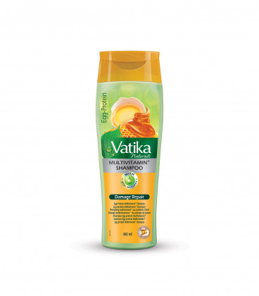 Szampon do Włosów Proteiny Jajeczne Odmładzający Vatika 400ml Dabur