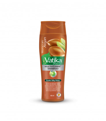 Szampon Arganowy 400ml Vatika Dabur - Włosy Farbowane & Zniszczone