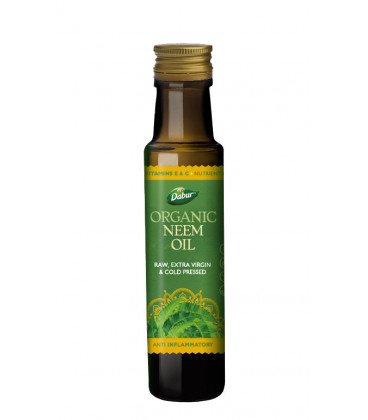 OLEJ Z NEEM MIODLI INDYJSKIEJ Organic Neem Oil 100 ml Dabur