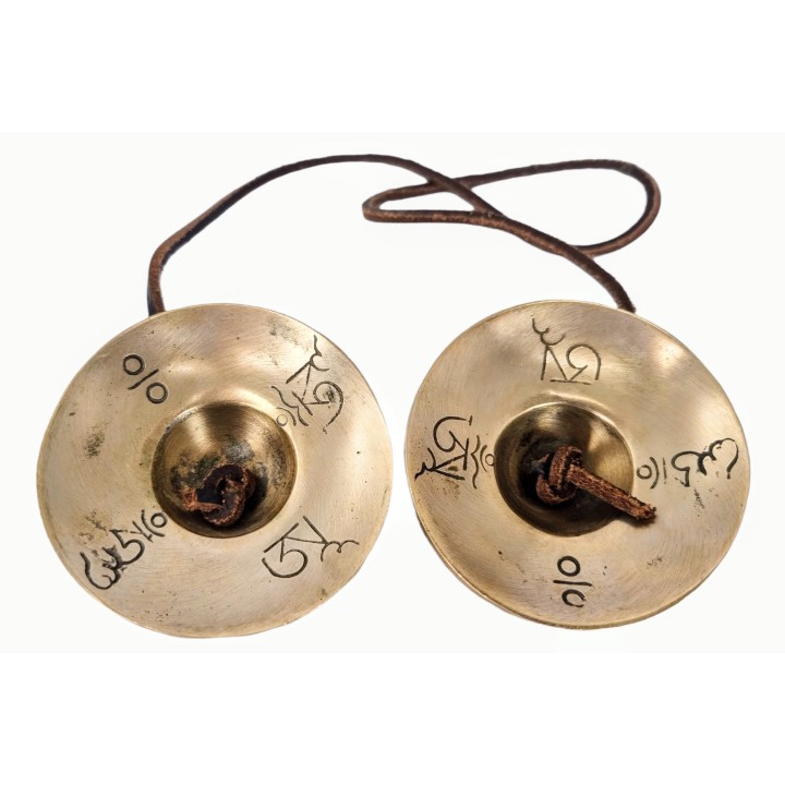 Cymbals optimum continuous sound dragons -- 343 g  6.7 cm
