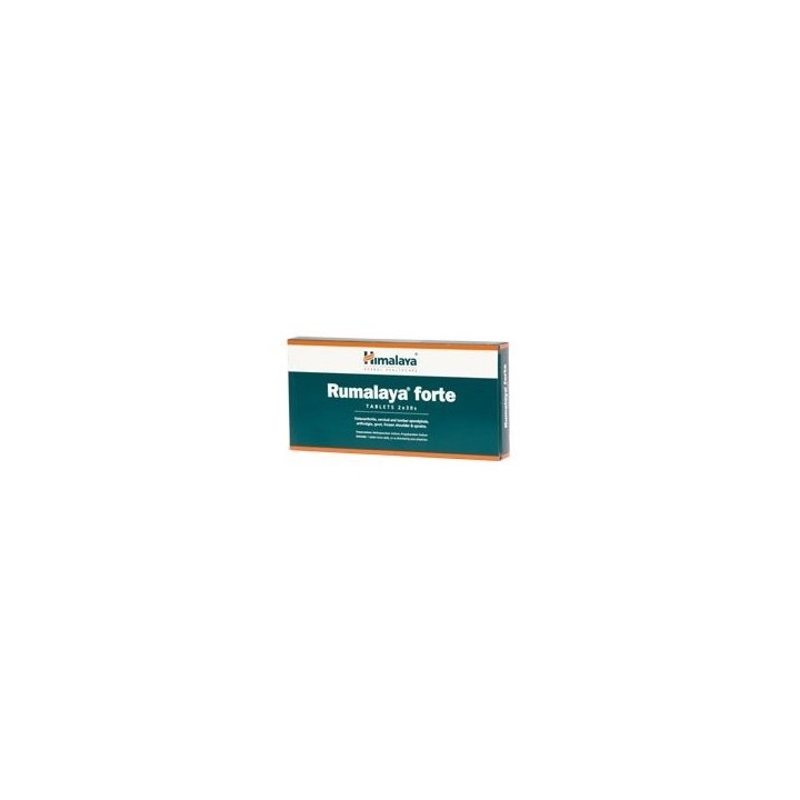 Rumalaya Forte 60 tablets Himalaya dietary supplement.