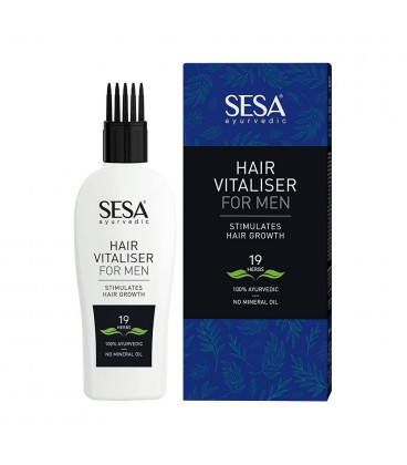 Ayurvedic Hair Vitaliser dla mężczyzn na porost włosów z aplikatorem 100 ml Sesa Ayurvedic Hair Vitaliser dla mężczyzn na porost włosów z aplikatorem 100 ml Sesa