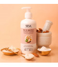 Odżywka do włosów - Woda ryżowa z biotyną i masłem shea -  dla gładkich i lśniących włosów (Rice Water Conditioner) 300ml SESA