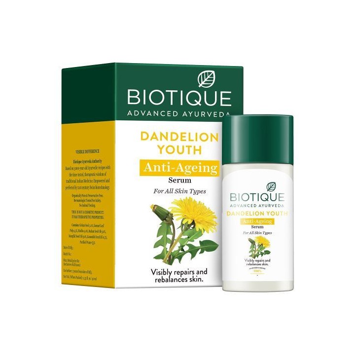 Biotique Serum rozjaśniające z Mniszkiem