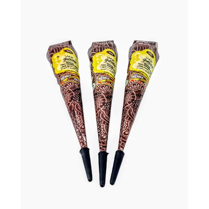 GOLECHA Black Henna Cone 25g