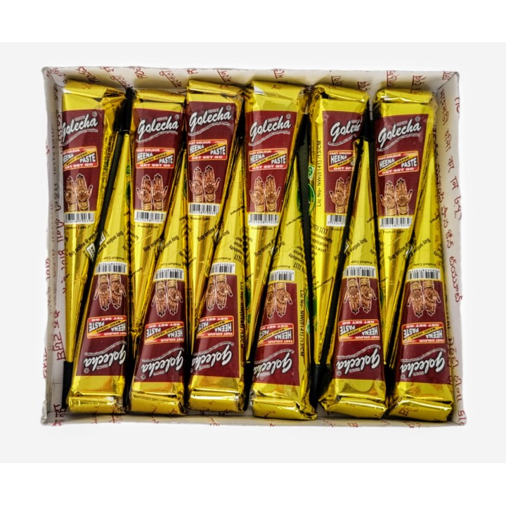 GOLECHA Black Henna Cone 25g