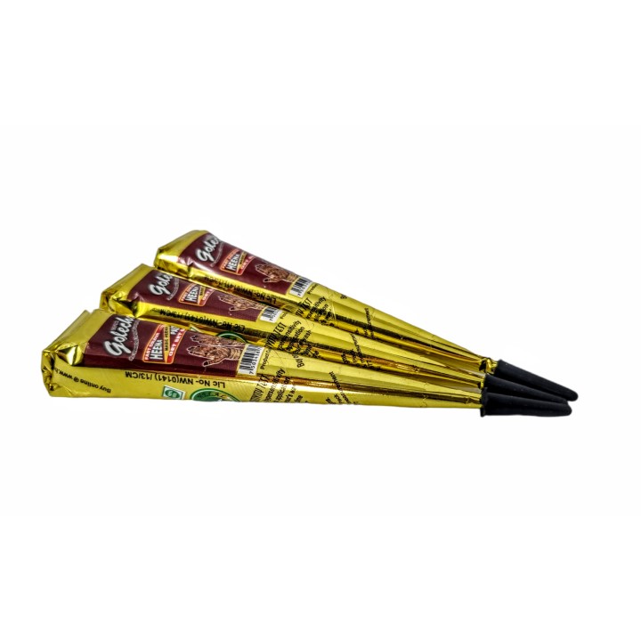 GOLECHA Black Henna Cone 25g