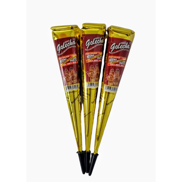 GOLECHA Black Henna Cone 25g