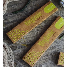 15 g. Organic Goodness Masala Incense Sticks (Set of 12) INOR15 Vanilla