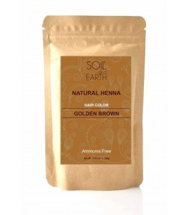 Soil and Earth natural henna Golden Brown 100 g