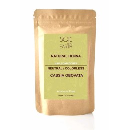 Naturalna Henna do włosów Indyjska Cassia (BEZBARWNA) 100g Soil &Earth