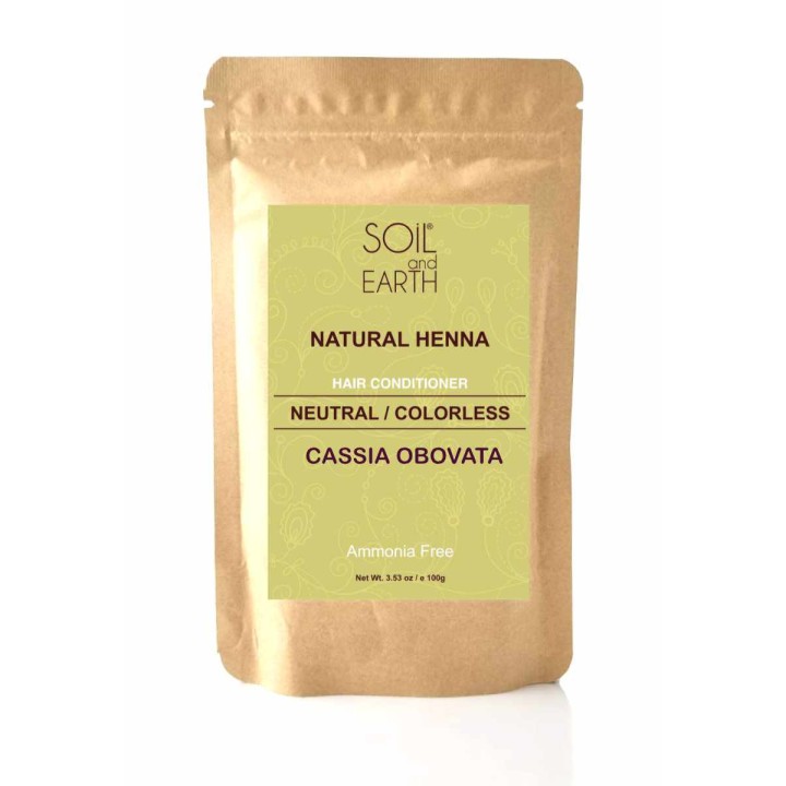 SOIL AND EARTH Cassia henna (colorless) 100g