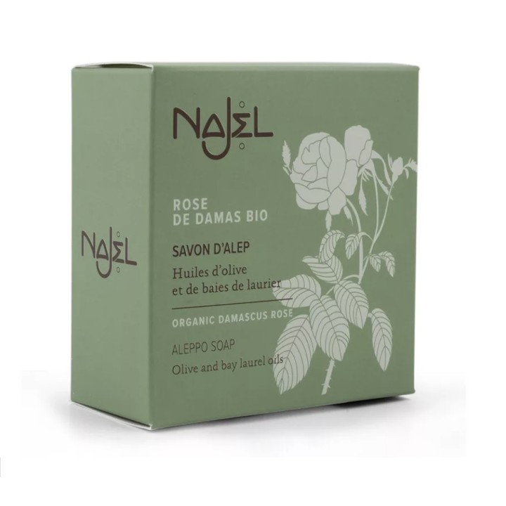 NAJEL ALEPPO SOAP -DAMASCUS ROSE- 100G