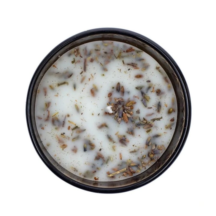 Organic Goodness scented candle Sage & Lavender 200g
