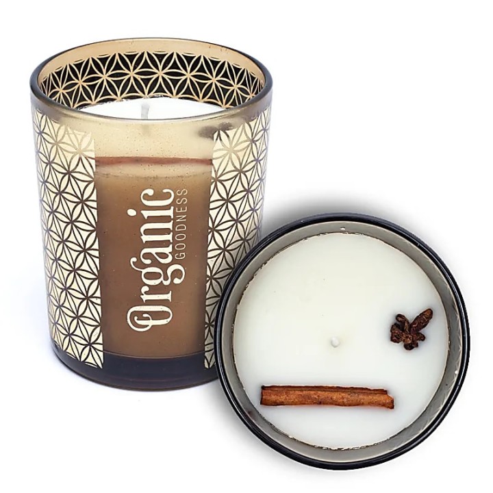 Świeca zapachowa Lemongrass & Spice 200g Organic Goodness