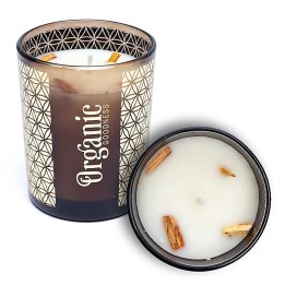 Organic Goodness scented candle Palo Santo & Cedar 200g
