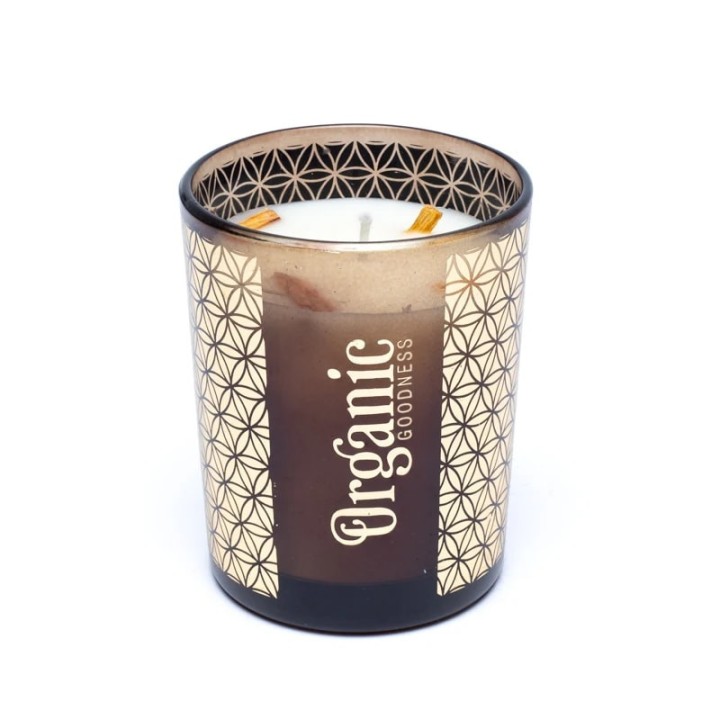 Organic Goodness scented candle Palo Santo & Cedar 200g
