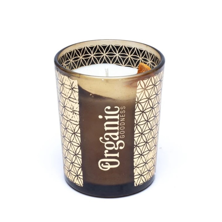 Organic Goodness scented candle Mandarin & Bay Leaf 200g