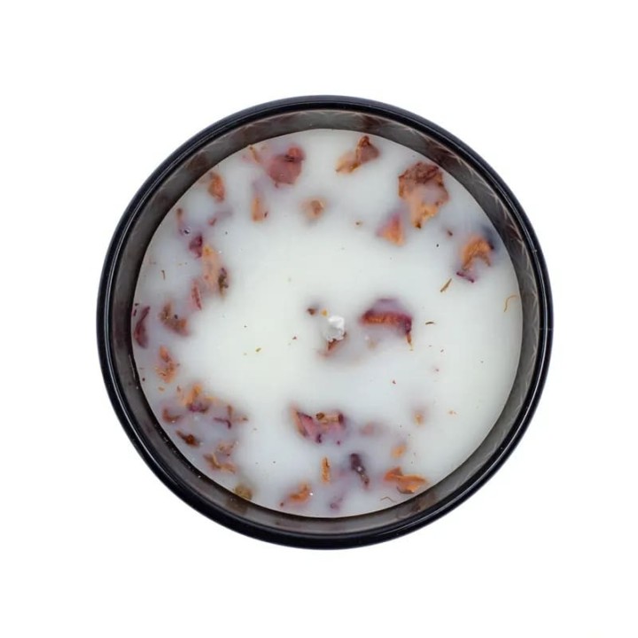 Organic Goodness scented candle Rose & Geranium 200g