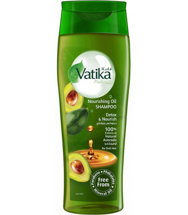 Szampon Odżywczy Detoksykujący Avocado Oil 425 ml Vatika Dabur