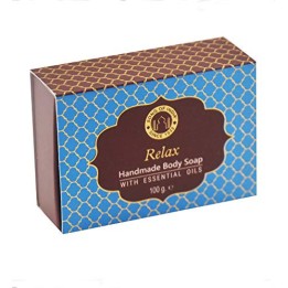 100 g. Luxurious Ayurveda Handmade Glycerin Soap with LVSOI100 Relax