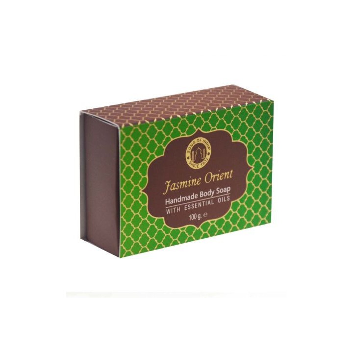 100 g. Luxurious Ayurveda Handmade Glycerin Soap with LVSOI100 Jasmine Orient
