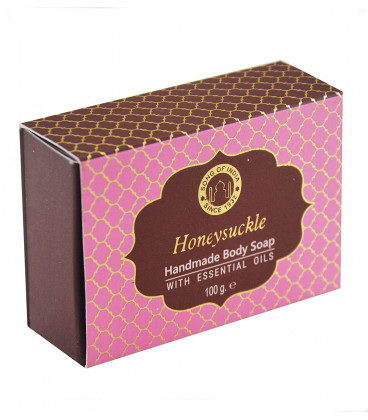 100 g. Luxurious Ayurveda Handmade Glycerin Soap with LVSOI100 Honeysuckle - zdjęcie główne produktu
