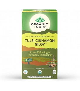 Tulsi Cynamon Giloy Lukrecja (25 torebek) Organic India