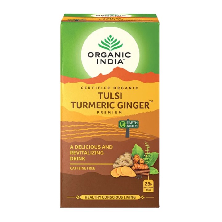Tulsi Turmeric Ginger 25 Tea Bags