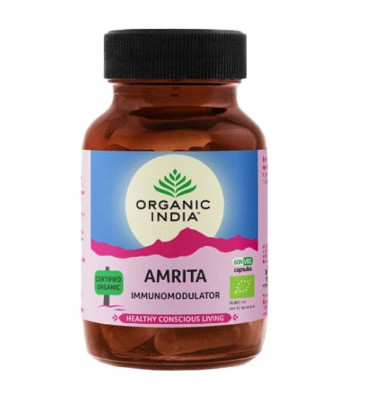 Amrita (Guduchi) Organic India 60 kapsułek - Suplement diety Amrita (Guduchi) Organic India 60 kapsułek - Suplement diety - zdjęcie główne produktu