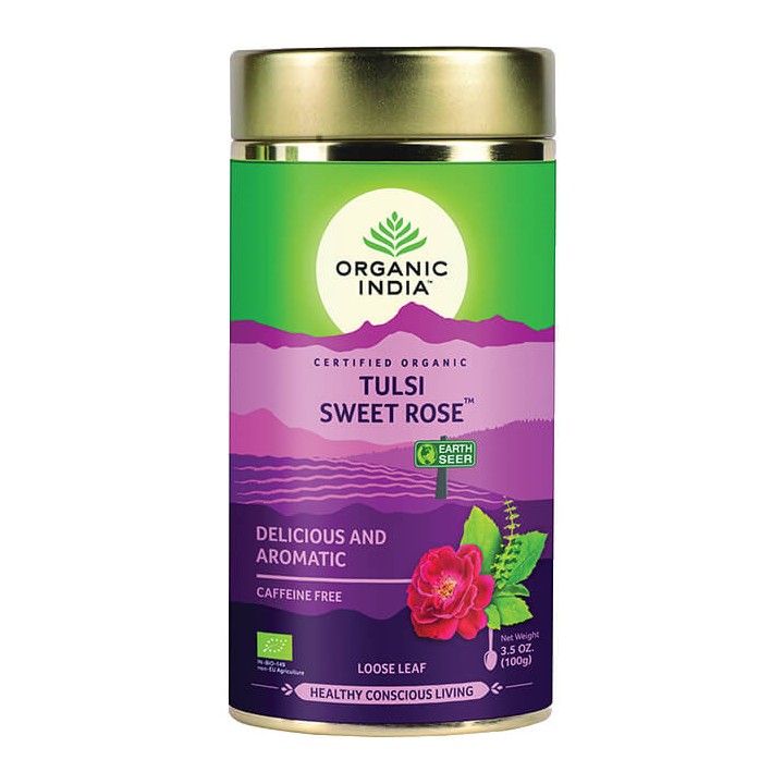 Tulsi Sweet Rose 100 g Tin