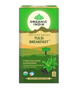 Herbata Tulsi Breakfast Organic India (25 torebek)  - Na śniadanie - Awakening