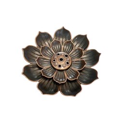 Lotus Flower Metal Incense Holder 6 cm