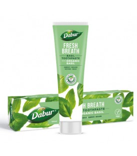 Basil / Tulasi ORGANIC (Holy Basil) toothpaste 100ml Dabur