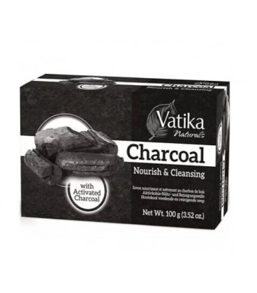 Mydło z węglem CHARCOAL VATIKA NATURALS 100g Dabur UK