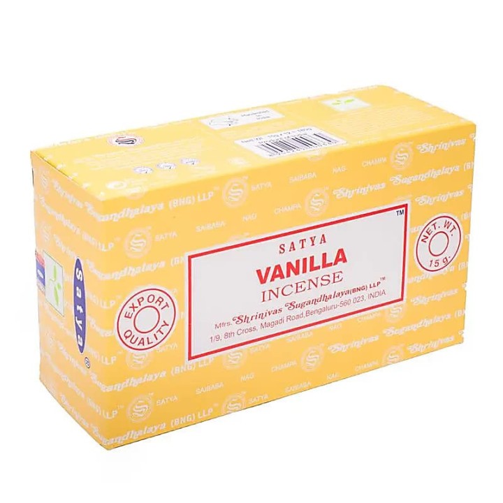 Vanilla satya incense 15g