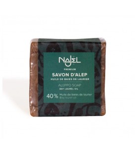 Mydło oliwkowo-laurowe Aleppo 185g (40% oleju laurowego) Najel