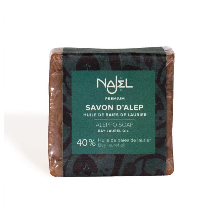 Mydło oliwkowo laurowe Aleppo 185g (40% oleju laurowego) Najel