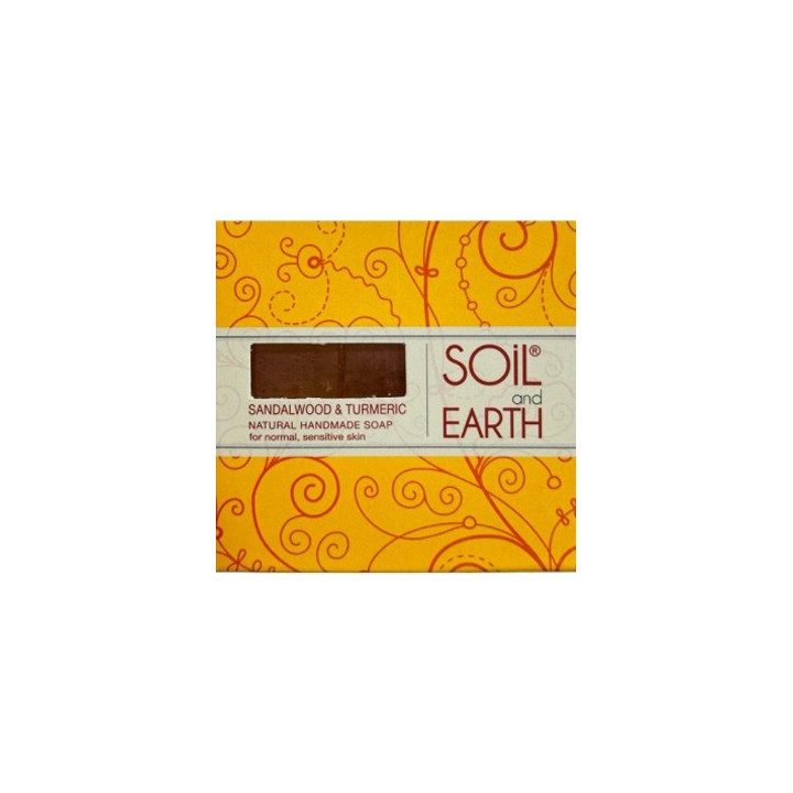 SOIL AND  EARTH SOAP- SANDALWOOD 15GM  15g