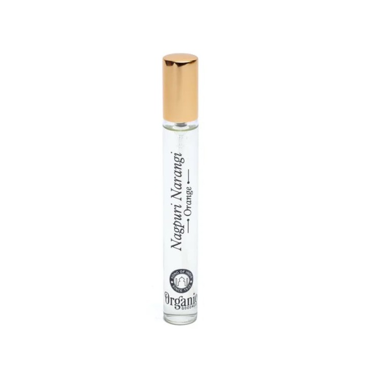 12 ml. Organic Goodness Fragrance Spray in Tubular Glass Bottle ORFS12 Nagpuri Narangi - Orange