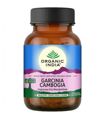 Garcinia Cambogia 60 kaps Organic India Garcinia Cambogia 60 kaps Organic India - zdjęcie główne produktu