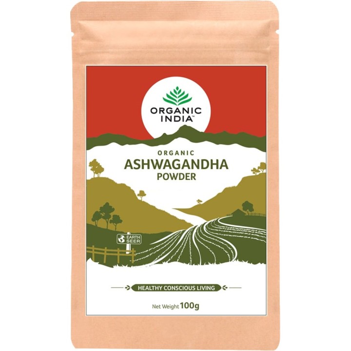 Proszek ziołowy Ashwagandha Powder 100g Organic india
