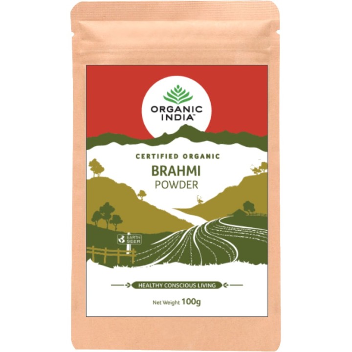 Brahmi w proszku ziołowym Brahmi Powder 100g Organic India