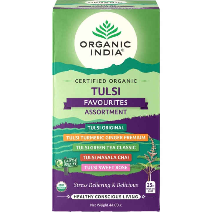 Tulsi Favourites Assortment 25 Tea Bags