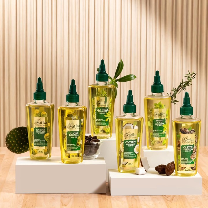 Olejek do włosów Rozmaryn Mięta Rosemary Mint 100 ml VATIKA DABUR