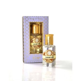 ml. Lavender Buds Luxurious Ayurveda Perfume Oil in Bottle LV11CC- LV''' 10 Roll-On Glass sHS Code: 33019031